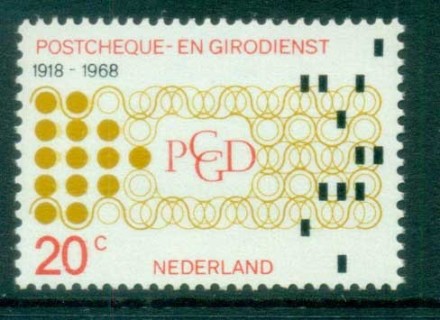 Netherlands-1968-Postal-Checking-Service-MUH-lot76698