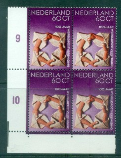 Netherlands-1974-Centenary-of-UPU-Blk-4-MUH-lot76405