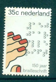 Netherlands-1975-Braille-MUH-lot76754