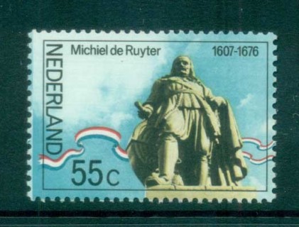 Netherlands-1976-De-Ruyter-Statue-MUH-lot76758