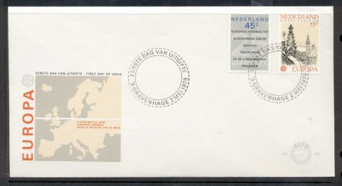 Netherlands-1978-Europa-Architecture-FDC