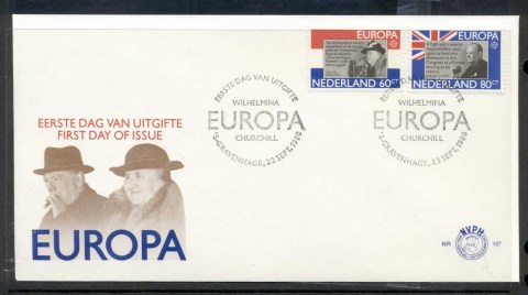 Netherlands-1980-Europa-Celebrities-FDC