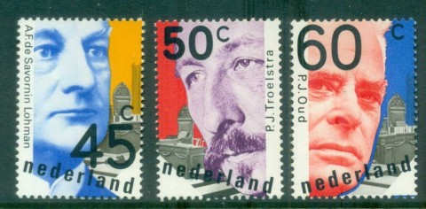 Netherlands-1980-Politicians-MUH-lot76789