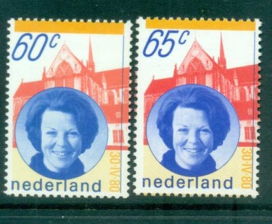 Netherlands-1980-Queen-Beatrix-MUH-lot76791