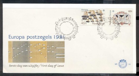 Netherlands-1981-Europa-Folklore-FDC