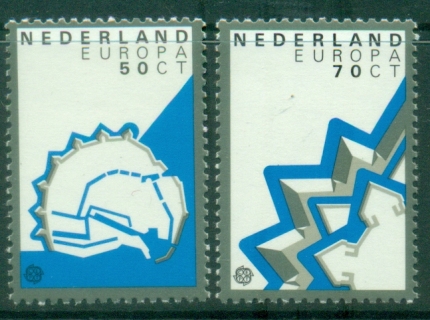 Netherlands-1982-EUROPA-Stamps-Historic-Events-MUH