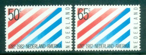 Netherlands-1982-US-Netherlands-Diplomacy-MUH-lot76805