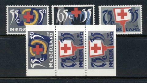 Netherlands-1987-Red-Cross-MUH