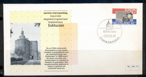 Netherlands-1988-115-Town-Cancel-Enkhuizen-FDC