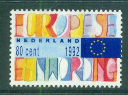 Netherlands-1992-Single-European-market-MUH-lot58679