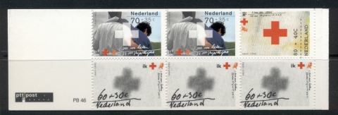 Netherlands-1992-red-Cross-booklet-MUH