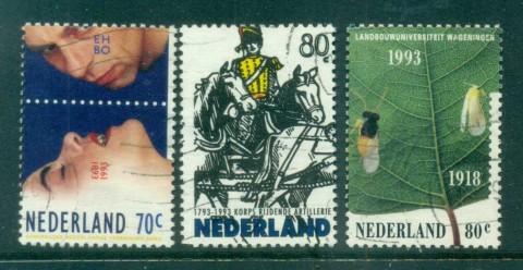 Netherlands-1993-Anniversaries-FU-lot76934