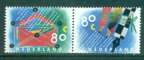 Netherlands-1993-Letter-Writing-Day-MUH-lot76940