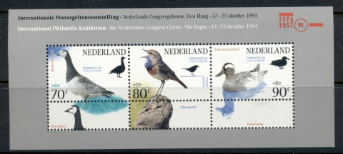 Netherlands-1994-Birds-MS-MUH