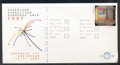 Netherlands-1997-European-Ministers-Council-FDC