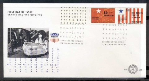 Netherlands-1997-Marshall-Plan-FDC