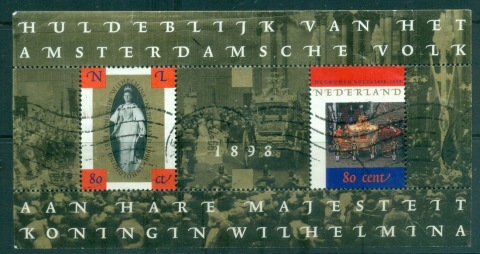 Netherlands-1998-Queen-Wilhemina-MS-FU-lot76992