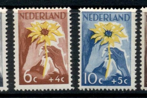 Netherlands-1949-Red-Cross-Indonesia-relief-MLH
