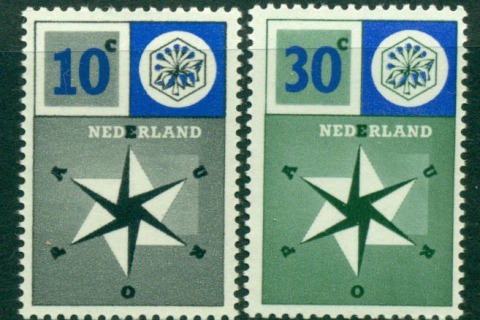 Netherlands-1957-Europa-MUH-Lot15564