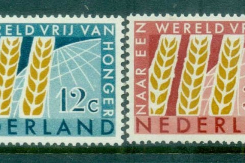 Netherlands-1963-FFH-Freedom-From-Hunger-MLH-MUH-lot76668