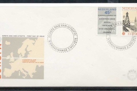 Netherlands-1978-Europa-Architecture-FDC