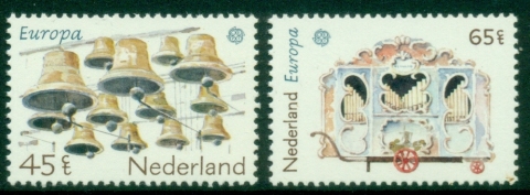 Netherlands-1981-EUROPA-Stamps-Folklore-MUH