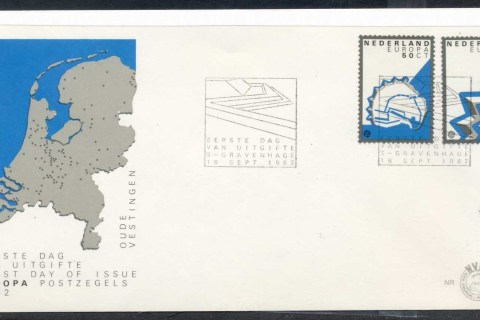 Netherlands-1982-Europa-History-FDC