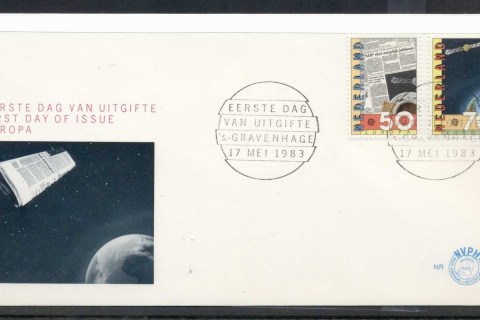 Netherlands-1983-Europa-Human-Genius-FDC
