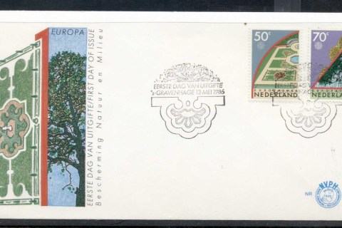 Netherlands-1986-Europa-Environment-FDC