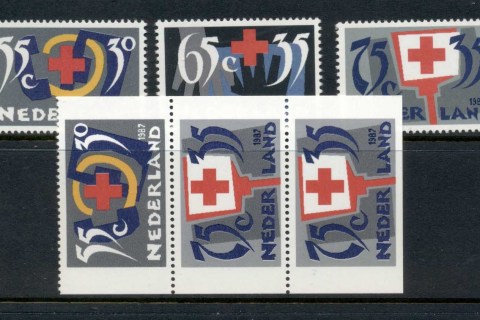 Netherlands-1987-Red-Cross-MUH