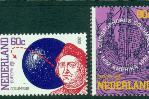 Netherlands-1992-Europa-MUH-Lot15595