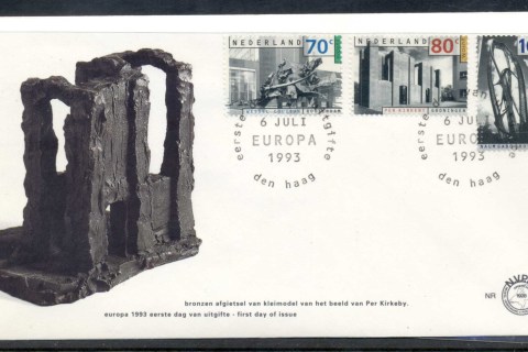 Netherlands-1993-Europa-Modern-Art-FDC