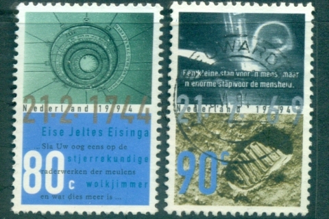 Netherlands-1994-Space-Exploration-FU-lot76948