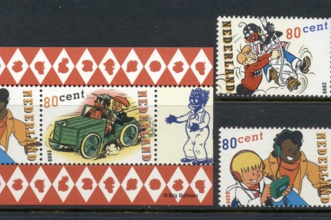 Netherlands-2000-Comic-Strip-Characters-MS-MUH