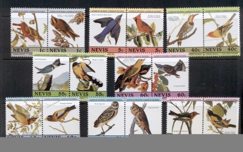 Nevis-1985-LOW-Audubon-Birds-MUH