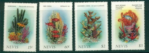 Nevis-1986-Corals-MUH-Lot21239