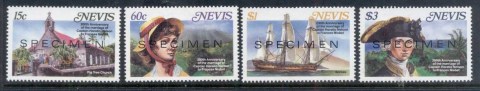 Nevis-1987-Nelson-Wedding-Anniversary-SPECIMEN-MUH