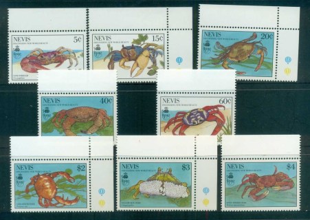 Nevis-1990-Crabs-MUH-lot80937