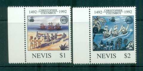 Nevis-1992-Discovery-of-America-MUH-lot80955