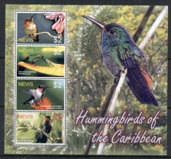 Nevis-2005-Humming-Birds-of-the-Caribbean-MS-MUH