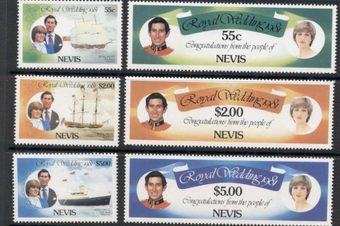 Nevis-1981 Royal Wedding Charles & Diana