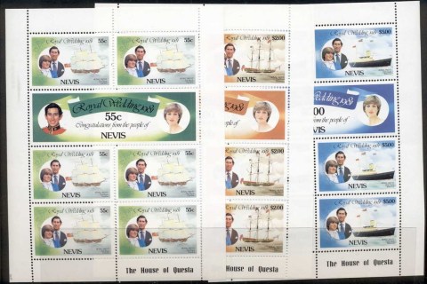 Nevis-1981 Royal Wedding Charles & Diana