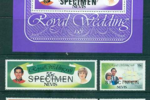 Nevis-1981 Royal Wedding Charles & Diana