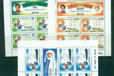 Nevis-1981 Royal Wedding Charles & Diana