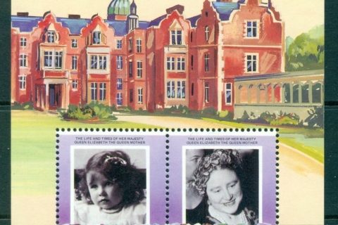 Nevis-1985-Queen-Mother-85th-Birthday-2-MS-MUH-Lot30267