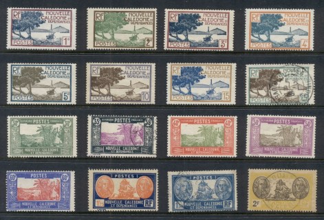 New Caledonia 1928-40 Pictorials Asst