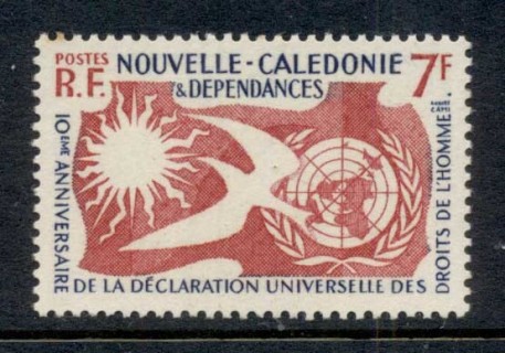 New Caledonia 1958 Human Rights