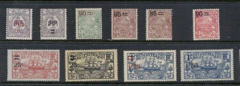 New Caledonia 1922-27 Surcharges Asst