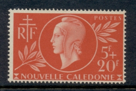 New Caledonia 1944 Red Cross