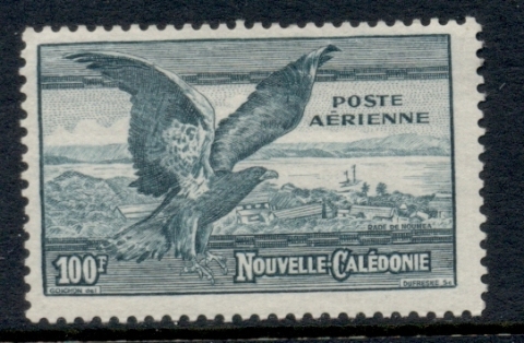 New Caledonia 1944 Vichy Airmail Eagle